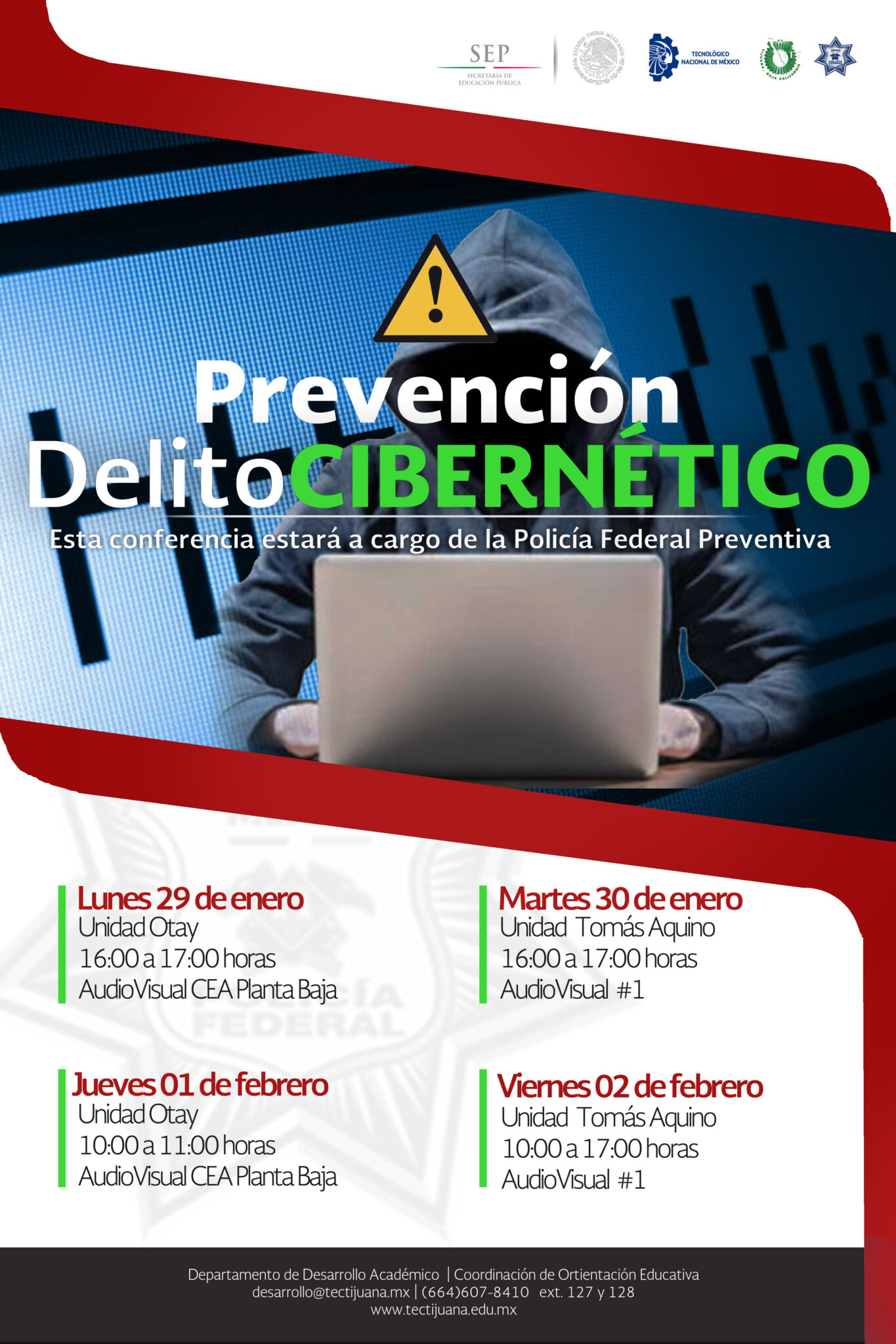 Conferencia Para La Prevención Del Delito Cibernético Tecnológico Nacional De México Campus 5917