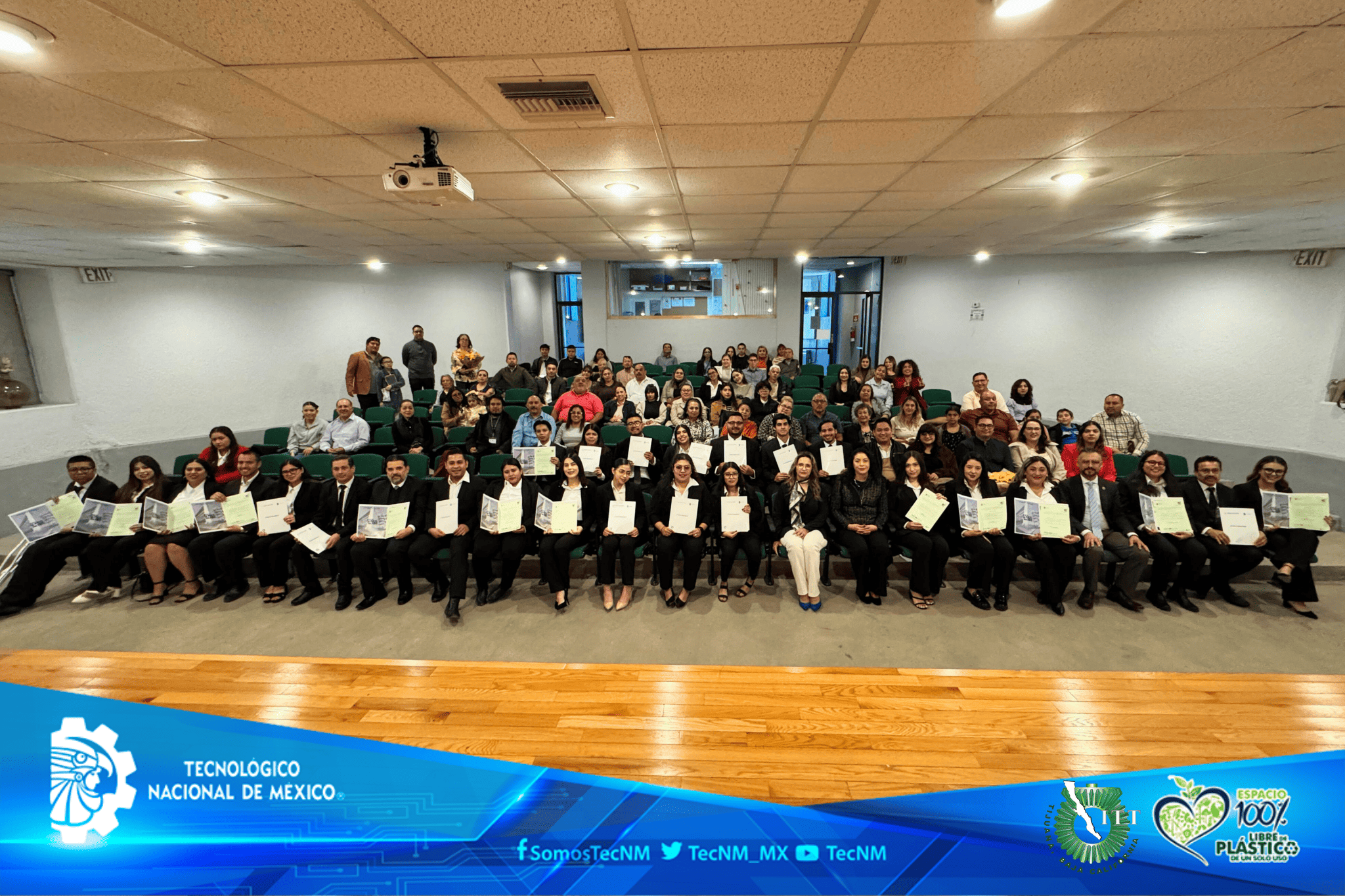 Celebran Acto de Titulación de 26 Egresados del TecNM-Instituto Tecnológico de Tijuana