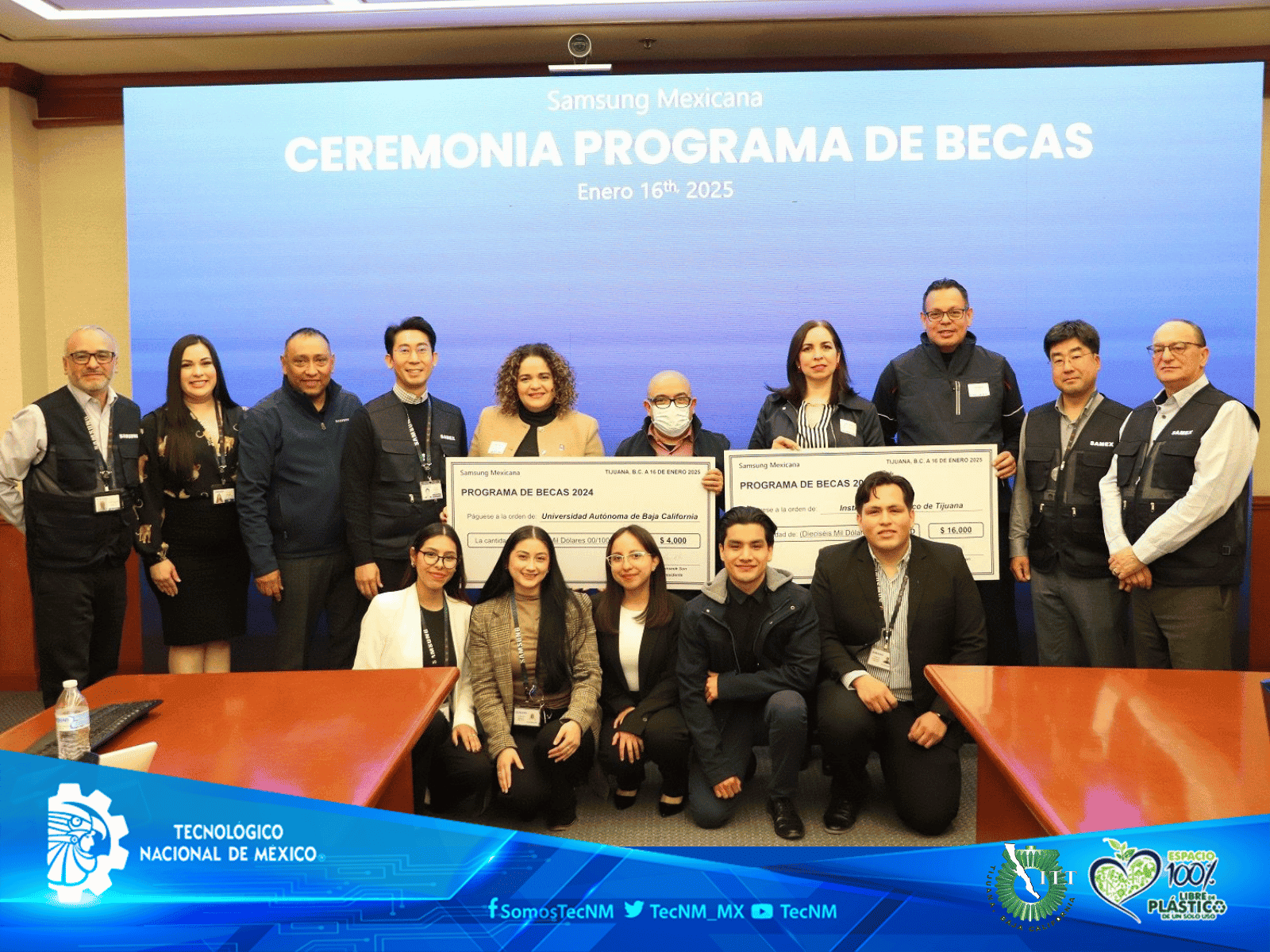 Reconocen a estudiantes del ITT con el Programa de Becas Samsung 2024